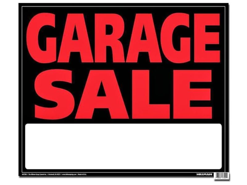 Garage sale
