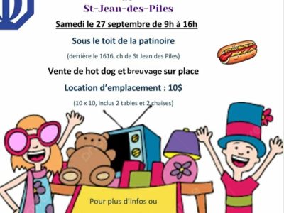 ***Vente de garage St Jean des Piles***