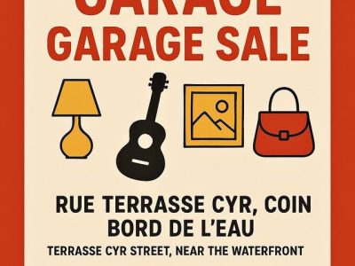 Vente de garage - Garage sale