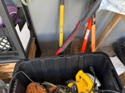 Vente de garage / fermeture de maison