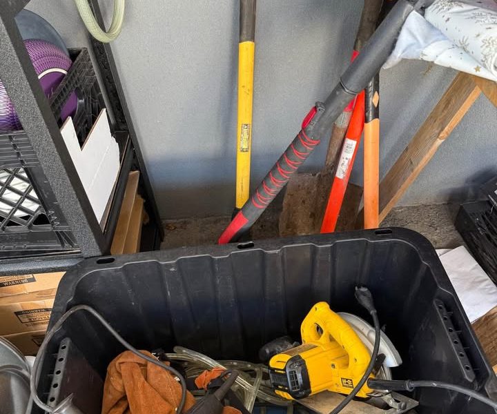 Vente de garage / fermeture de maison
