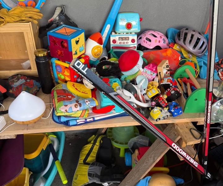 Vente de garage / fermeture de maison