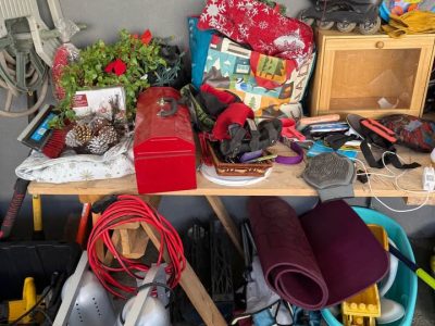 Vente de garage / fermeture de maison