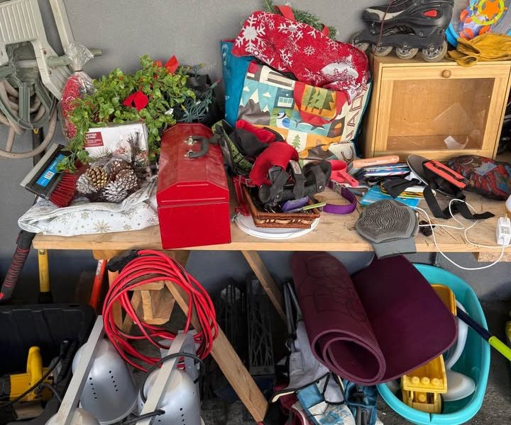 Vente de garage / fermeture de maison