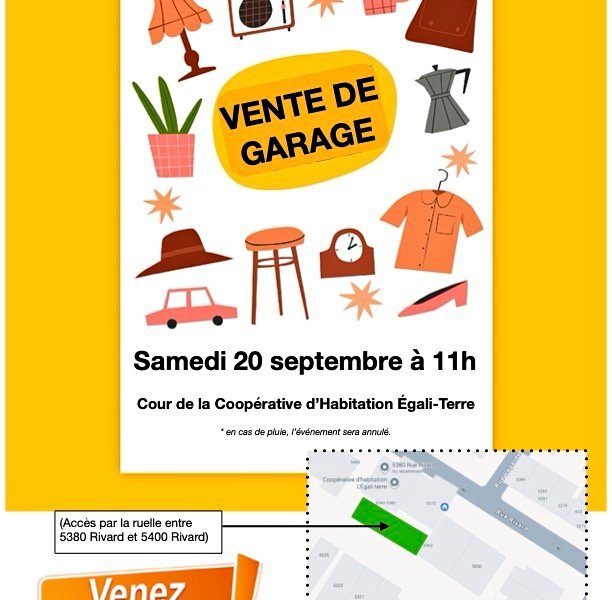 Vente de garage