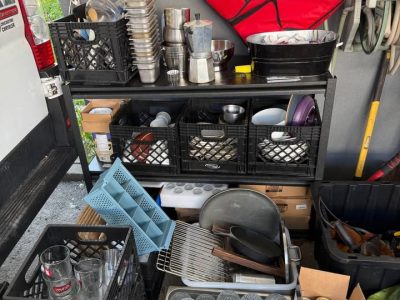 Vente de garage / fermeture de maison