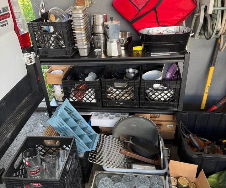 Vente de garage / fermeture de maison