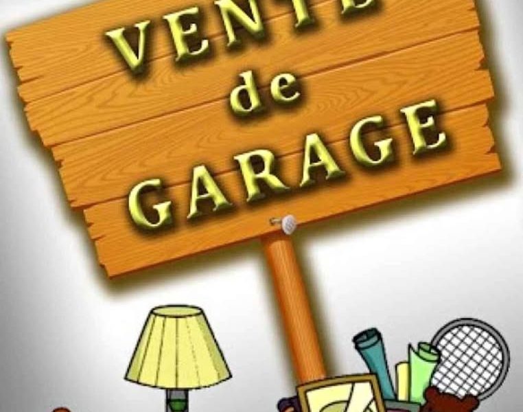 🎉 VENTE DE GARAGE – Samedi ! 🎉 20 sept.