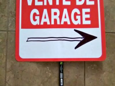 Vente de garage