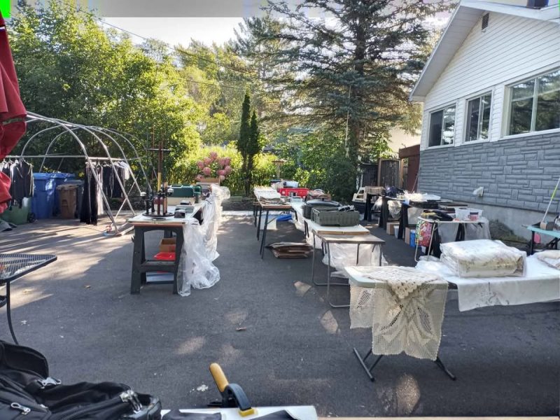 Vente de garage