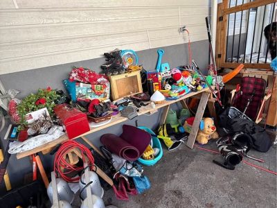 Vente de garage / fermeture de maison