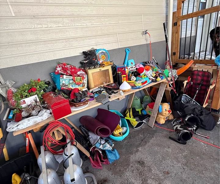 Vente de garage / fermeture de maison