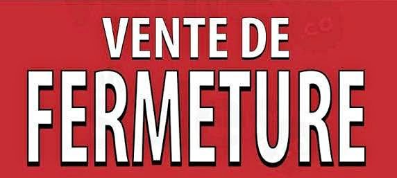 Vente de fermeture (garage commercial)