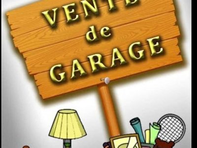 Vente de garage!!
