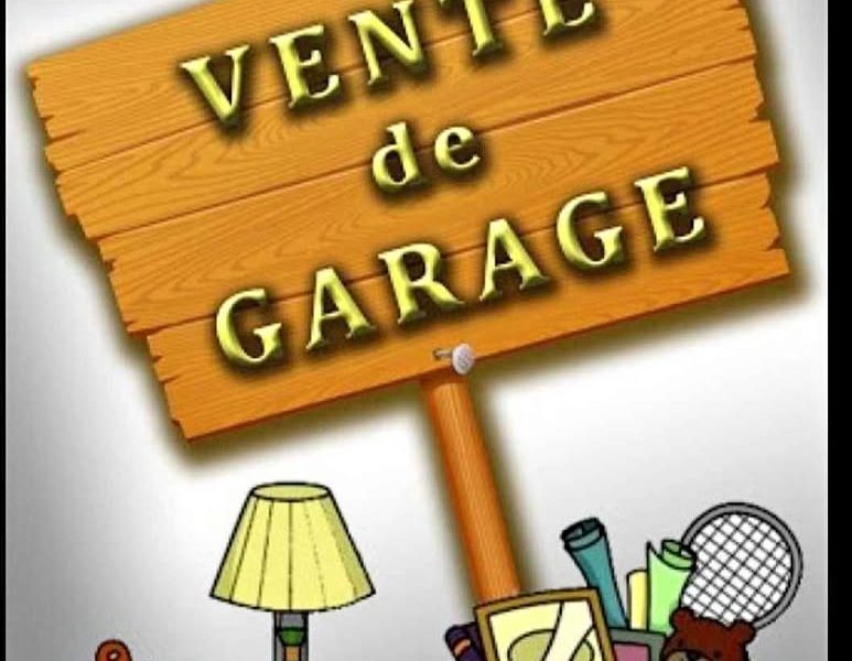 Vente de garage!!