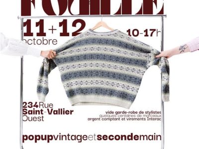 VIDE GARDE ROBE POP UP 👕