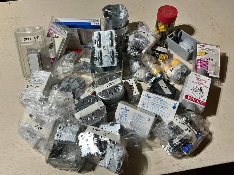 Vente de garage électricité, plomberie