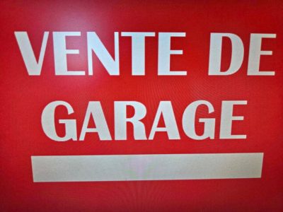 Vente de Garage