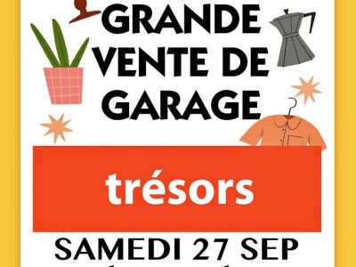 Trésors Grande Vente de Garage