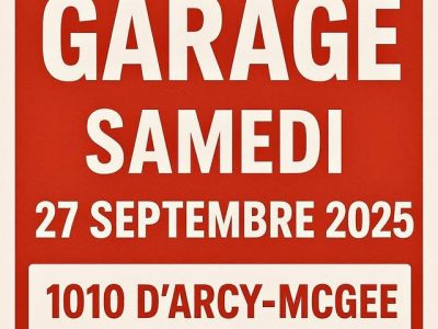 Vente de garage