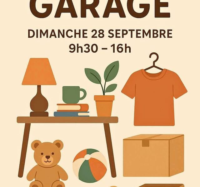 VENTE DE GARAGE