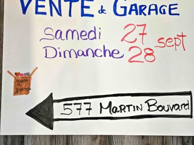 Vente de Garage