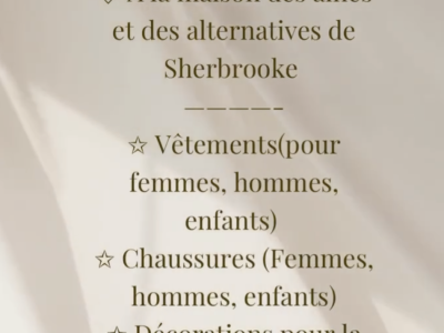 VENTE DE GARAGE