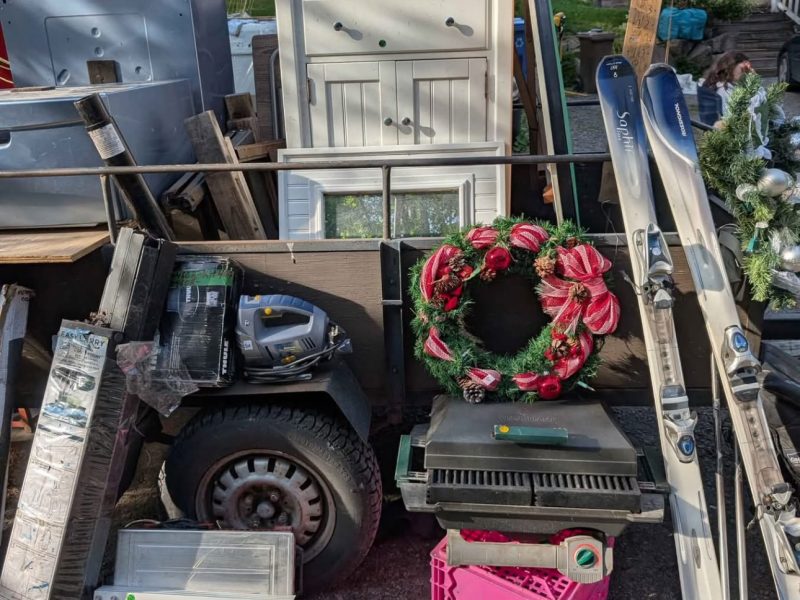 Vente de garage -31 août, 1er septembre & 01, 02, 03 septembre si beau temps