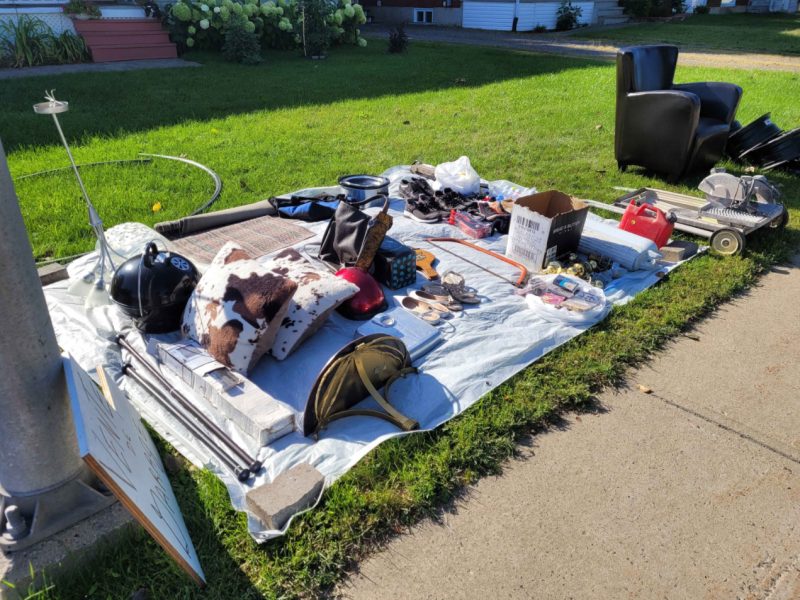 Vente de garage