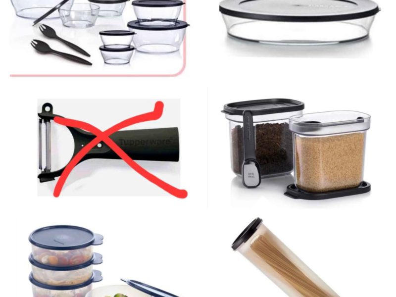 Vente de garage + Liquidation Tupperware neuf et du Épicure