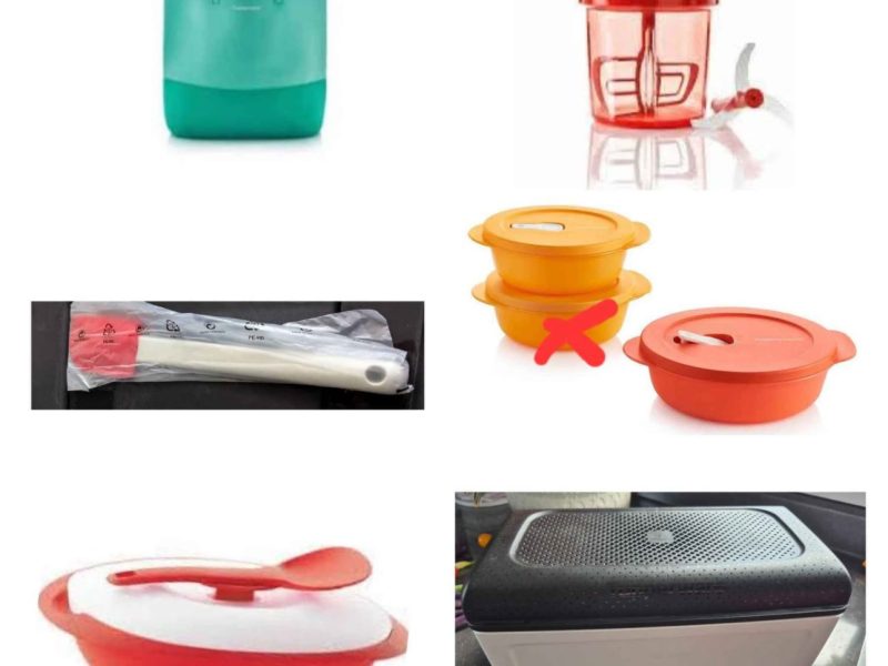 Vente de garage + Liquidation Tupperware neuf et du Épicure