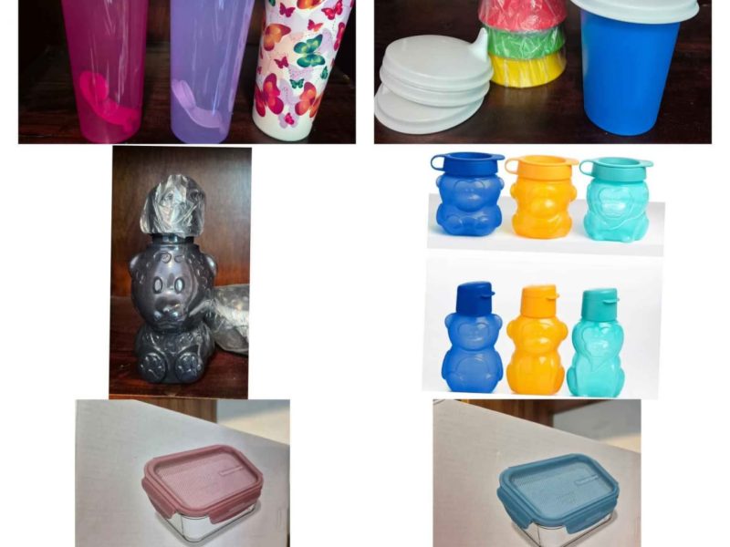 Vente de garage + Liquidation Tupperware neuf et du Épicure