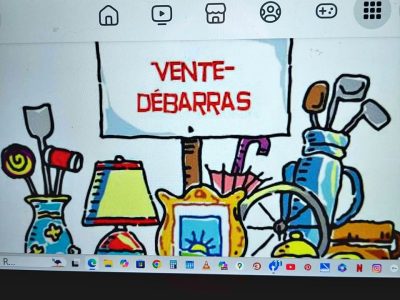 Vente de débarras entre amis