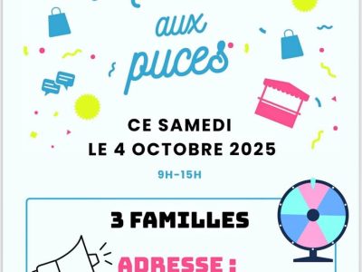 MARCHÉ AU PUCES 3 FAMILLES