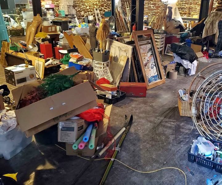 Vente de garage débarras