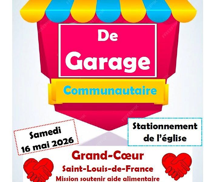 Méga-vente de garage communautaire