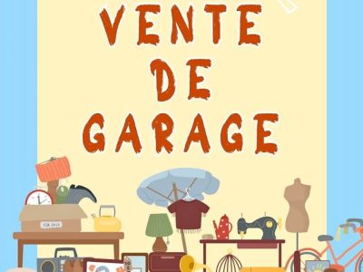 VENTE DE GARAGE / DÉBARRAS
