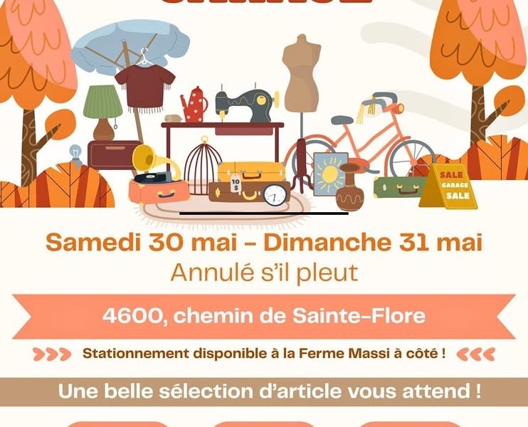 Vente de garage