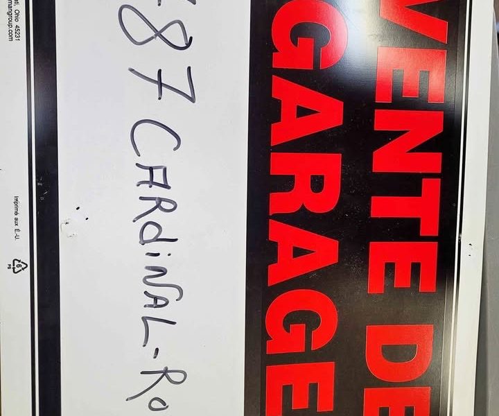 Vente de Garage
