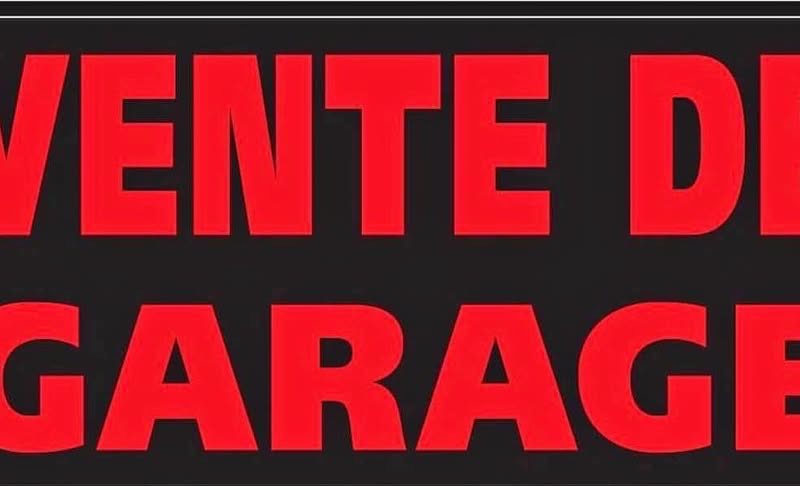 Vente de Garage samedi le 2 mai