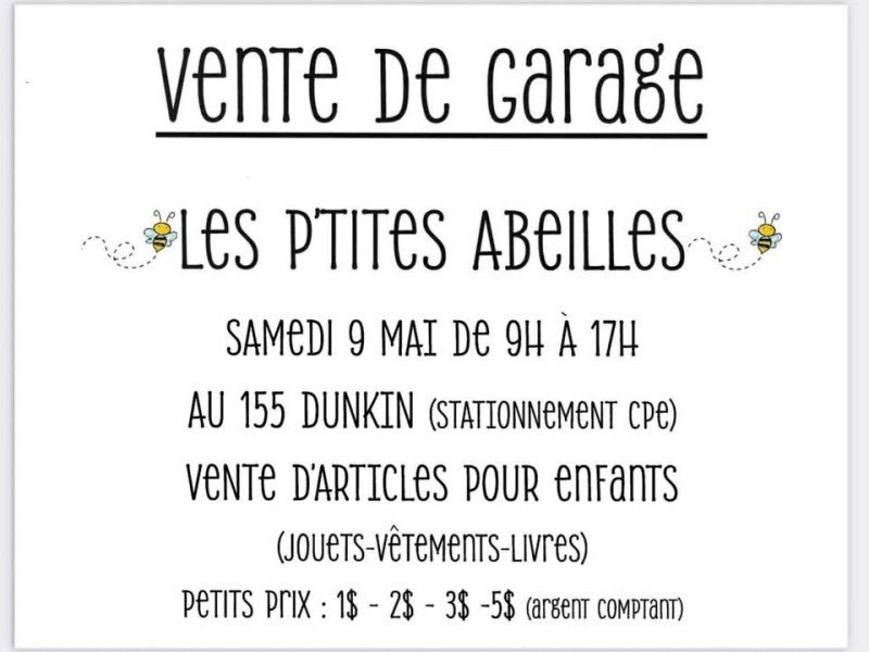 Vente de garage