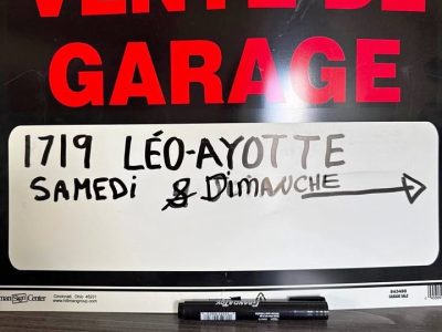 Grosse Vente de garage