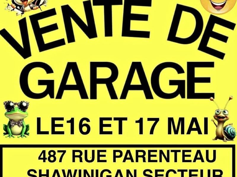 Vente de garage