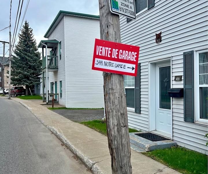 Vente de garage