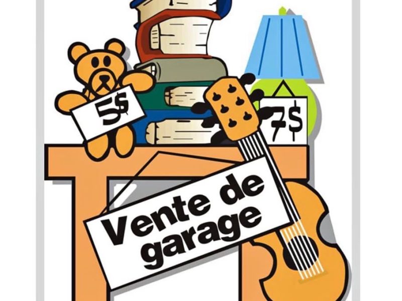 Vente de Garage 23 et 24 mai