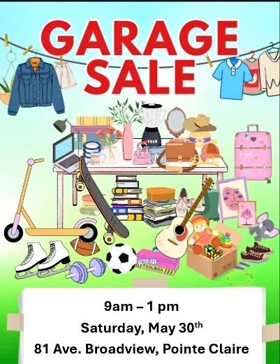 Garage Sale - Pointe-Claire