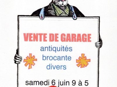 VENTE DE GARAGE