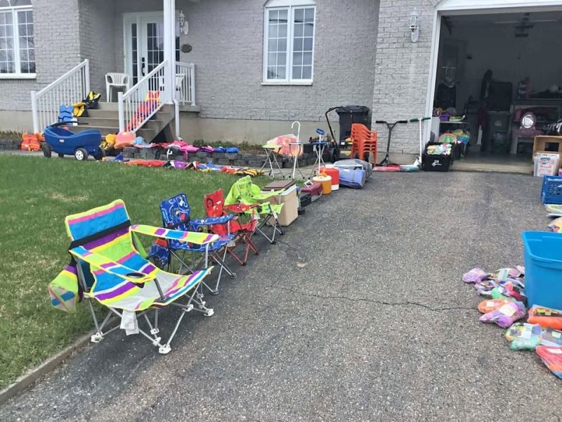 Vente de garage
