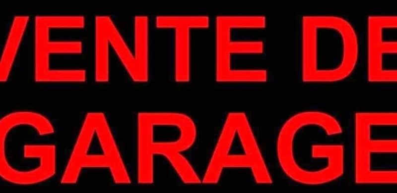 VENTE DE GARAGE