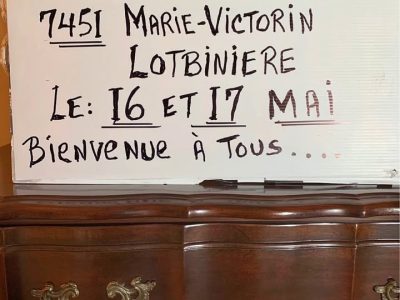 Vente de garage